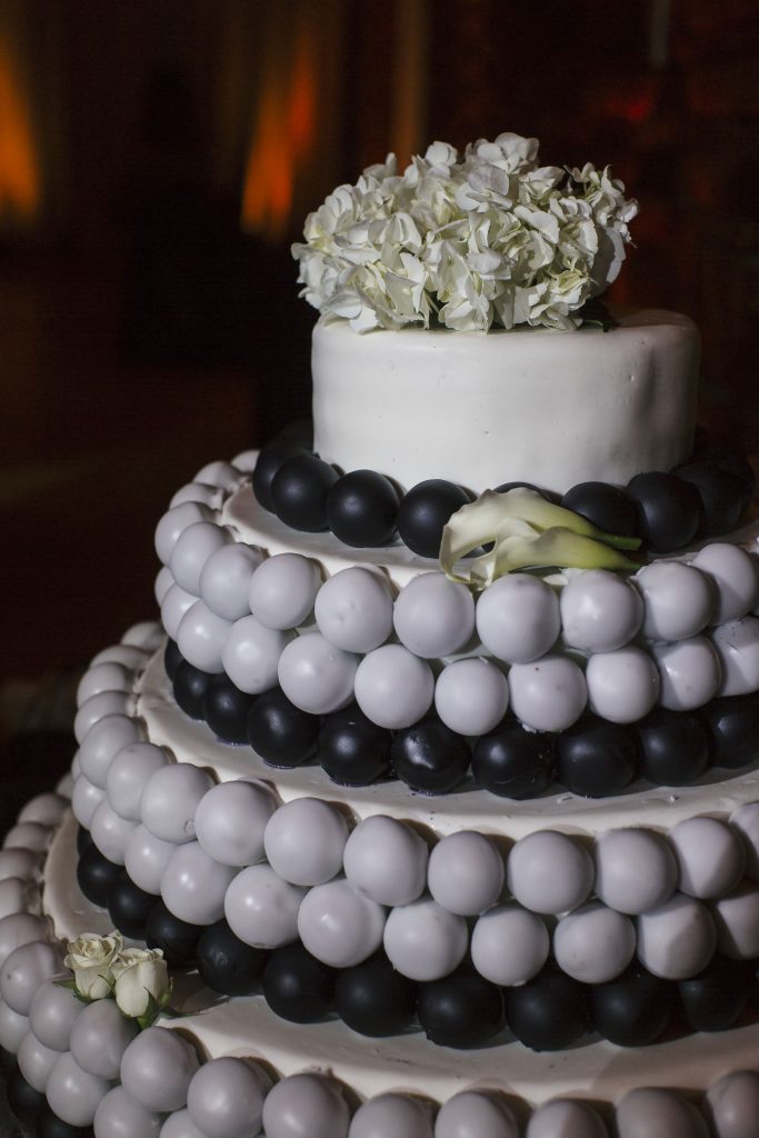 Black and White Cake Pop Wedding Cake. Howerton+Wooten Events.