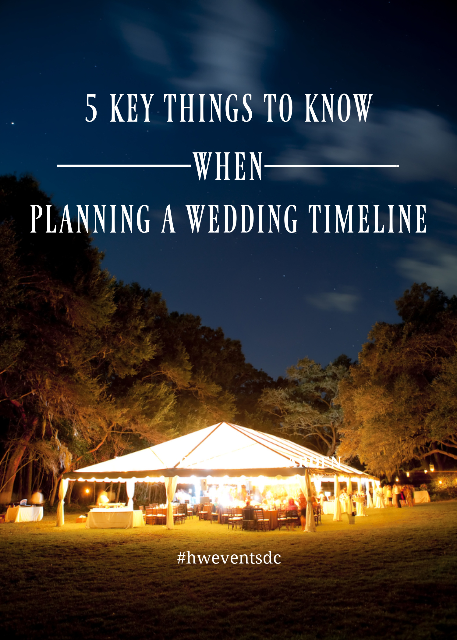 5 Key Things to Know when Planning a Wedding Timeline. Howerton+Wooten Events.